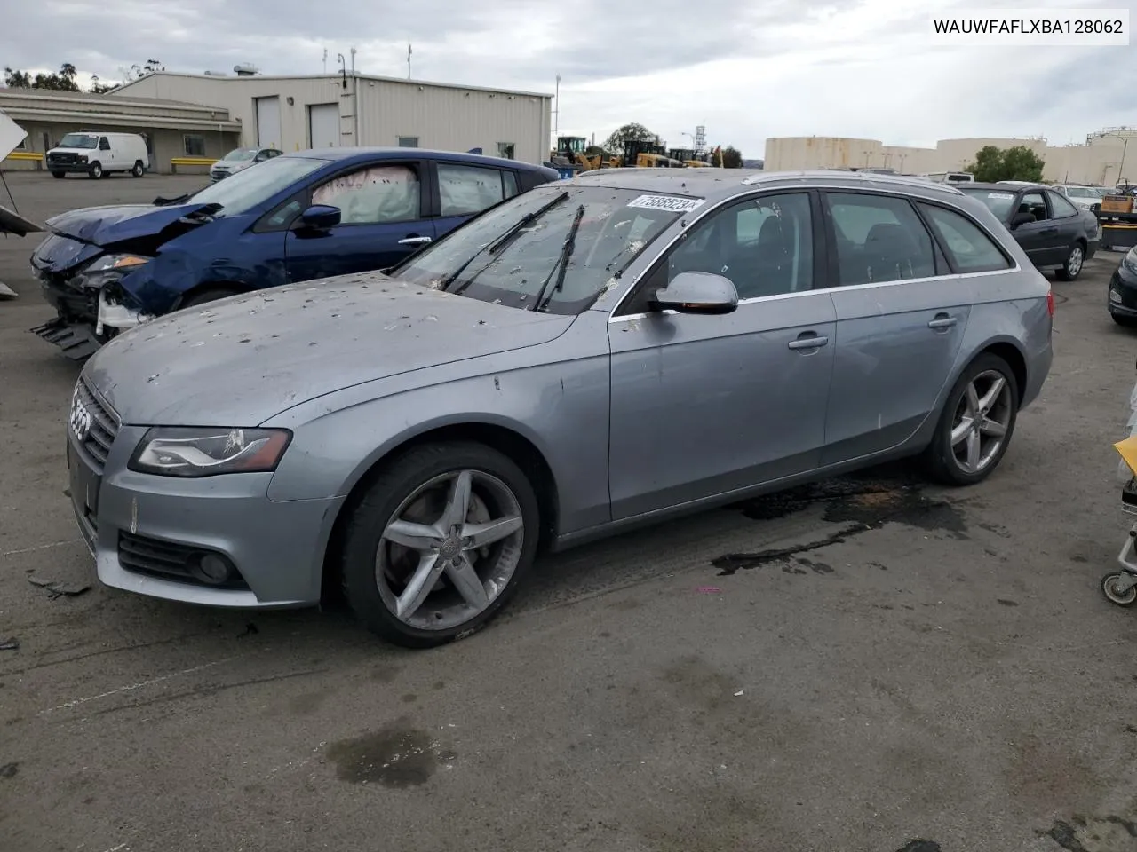 2011 Audi A4 Premium Plus VIN: WAUWFAFLXBA128062 Lot: 75885234