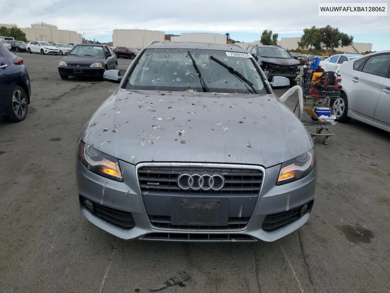 2011 Audi A4 Premium Plus VIN: WAUWFAFLXBA128062 Lot: 75885234