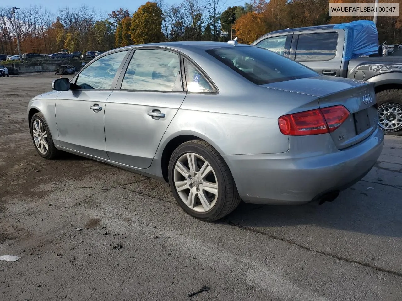 WAUBFAFL8BA100047 2011 Audi A4 Premium