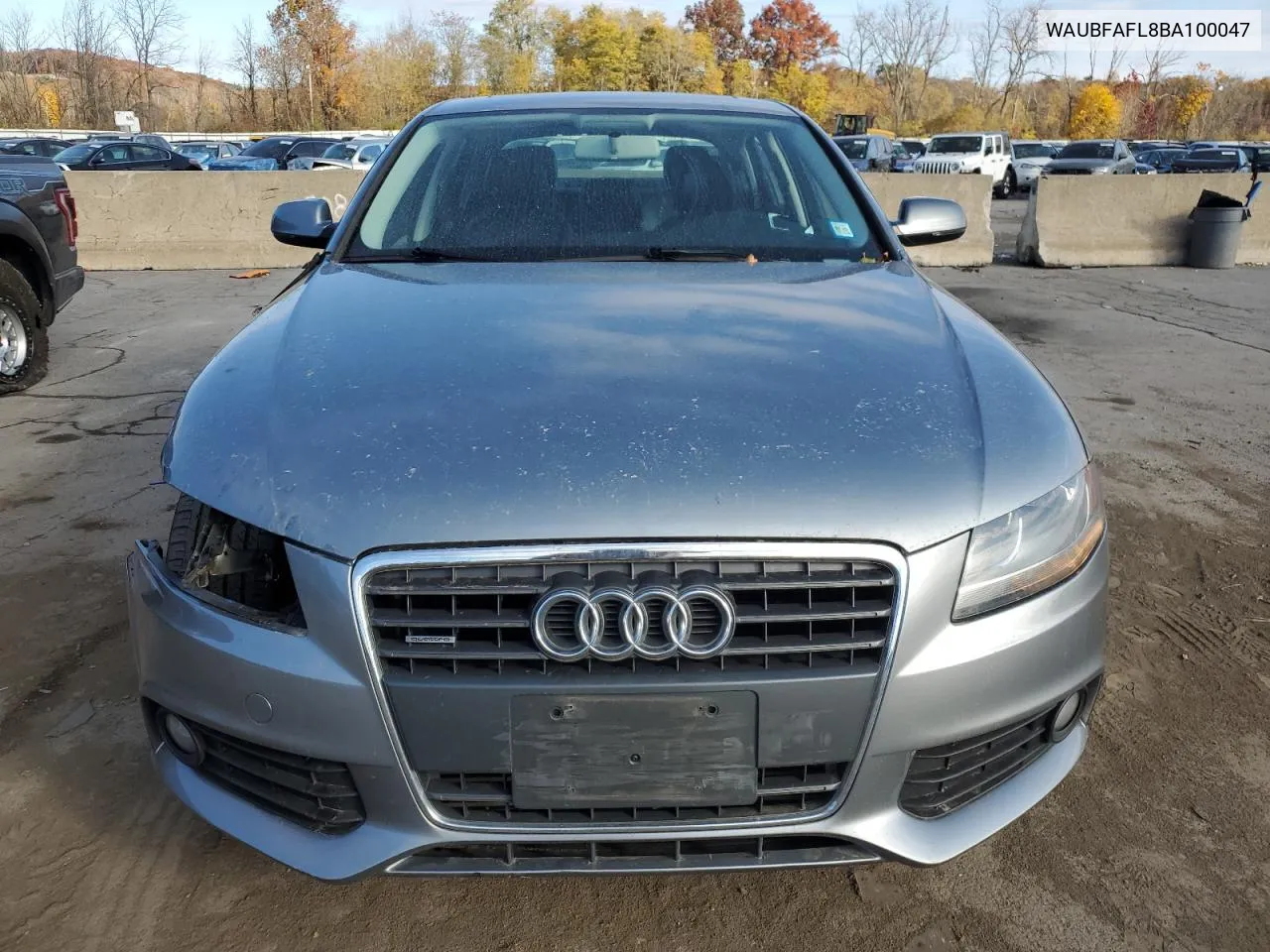 WAUBFAFL8BA100047 2011 Audi A4 Premium