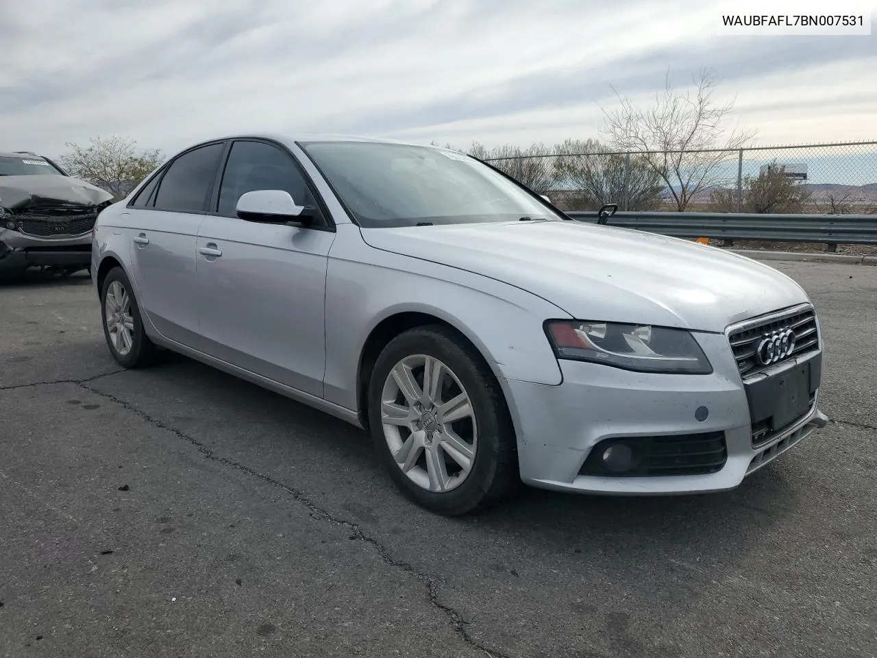 2011 Audi A4 Premium VIN: WAUBFAFL7BN007531 Lot: 79039634