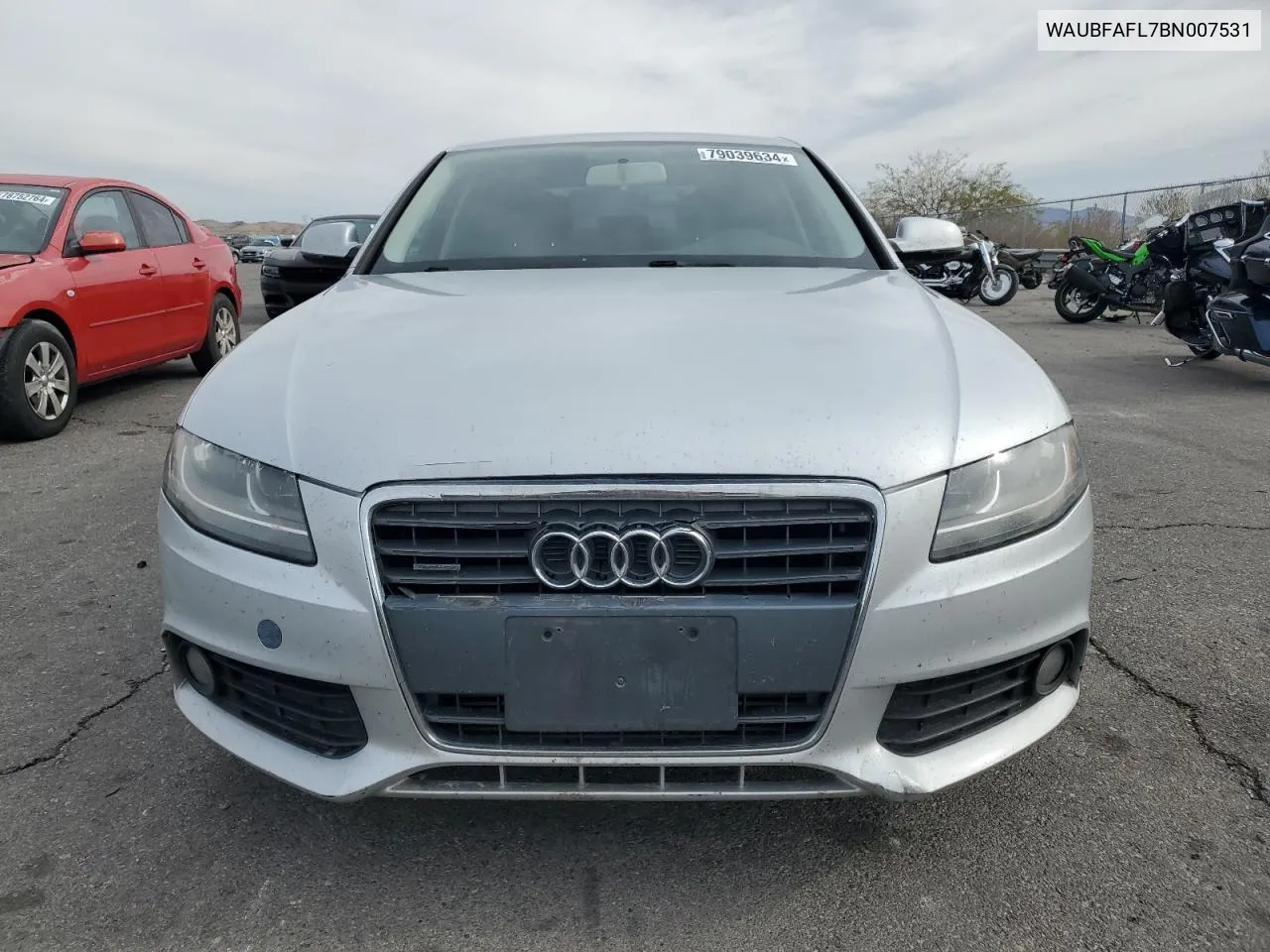 2011 Audi A4 Premium VIN: WAUBFAFL7BN007531 Lot: 79039634