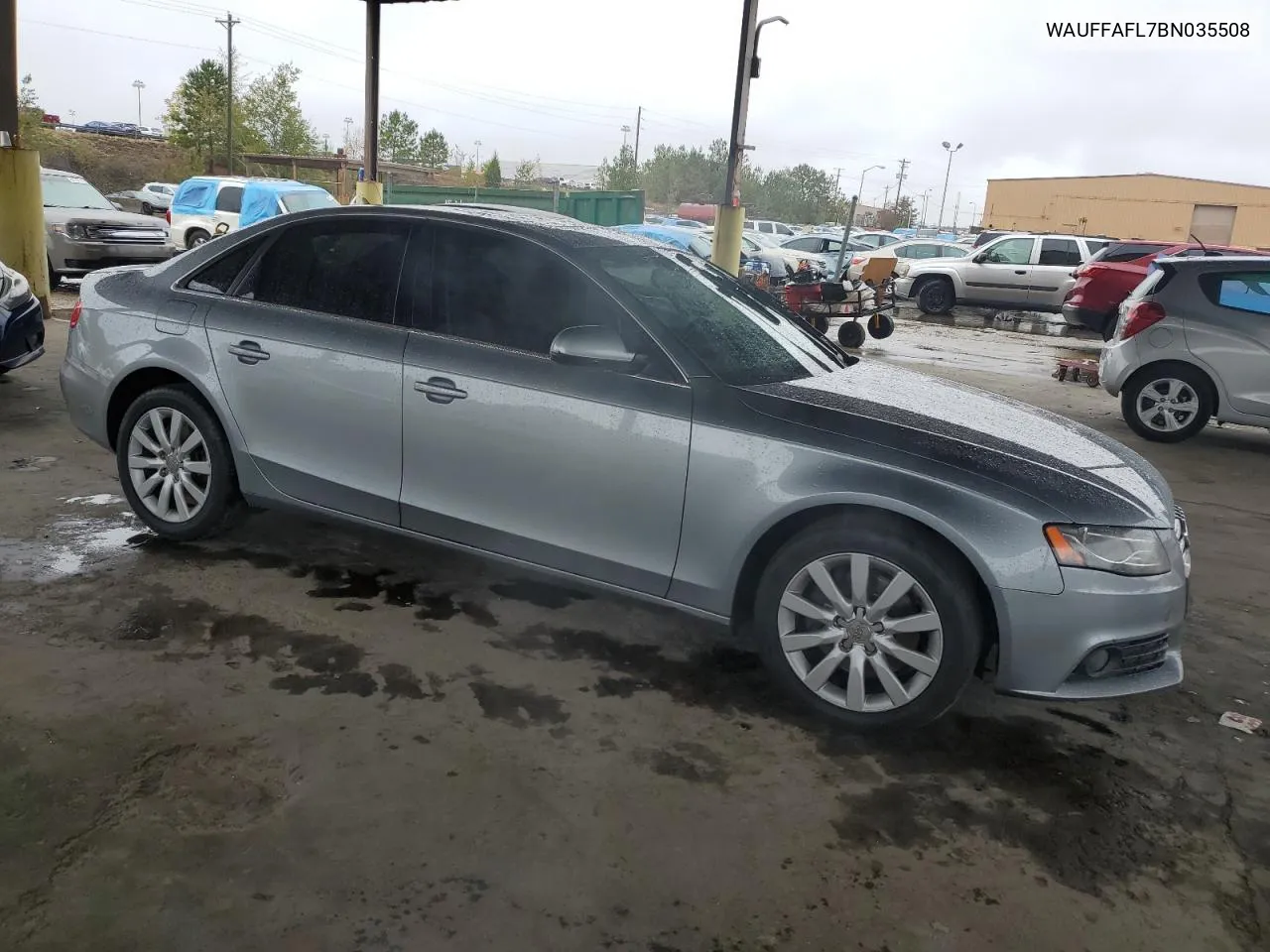 2011 Audi A4 Premium Plus VIN: WAUFFAFL7BN035508 Lot: 80269664