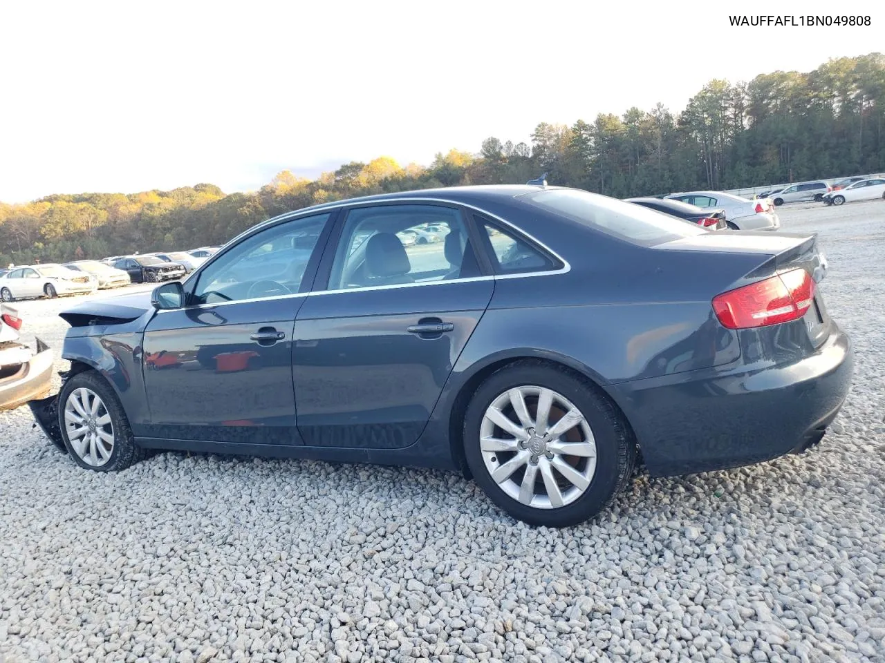 2011 Audi A4 Premium Plus VIN: WAUFFAFL1BN049808 Lot: 80490504