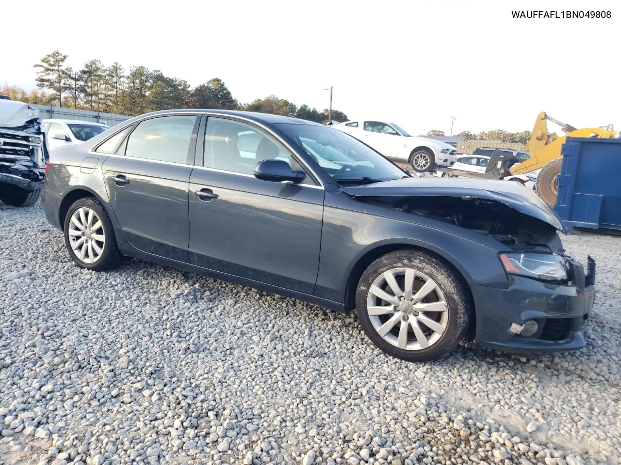 2011 Audi A4 Premium Plus VIN: WAUFFAFL1BN049808 Lot: 80490504