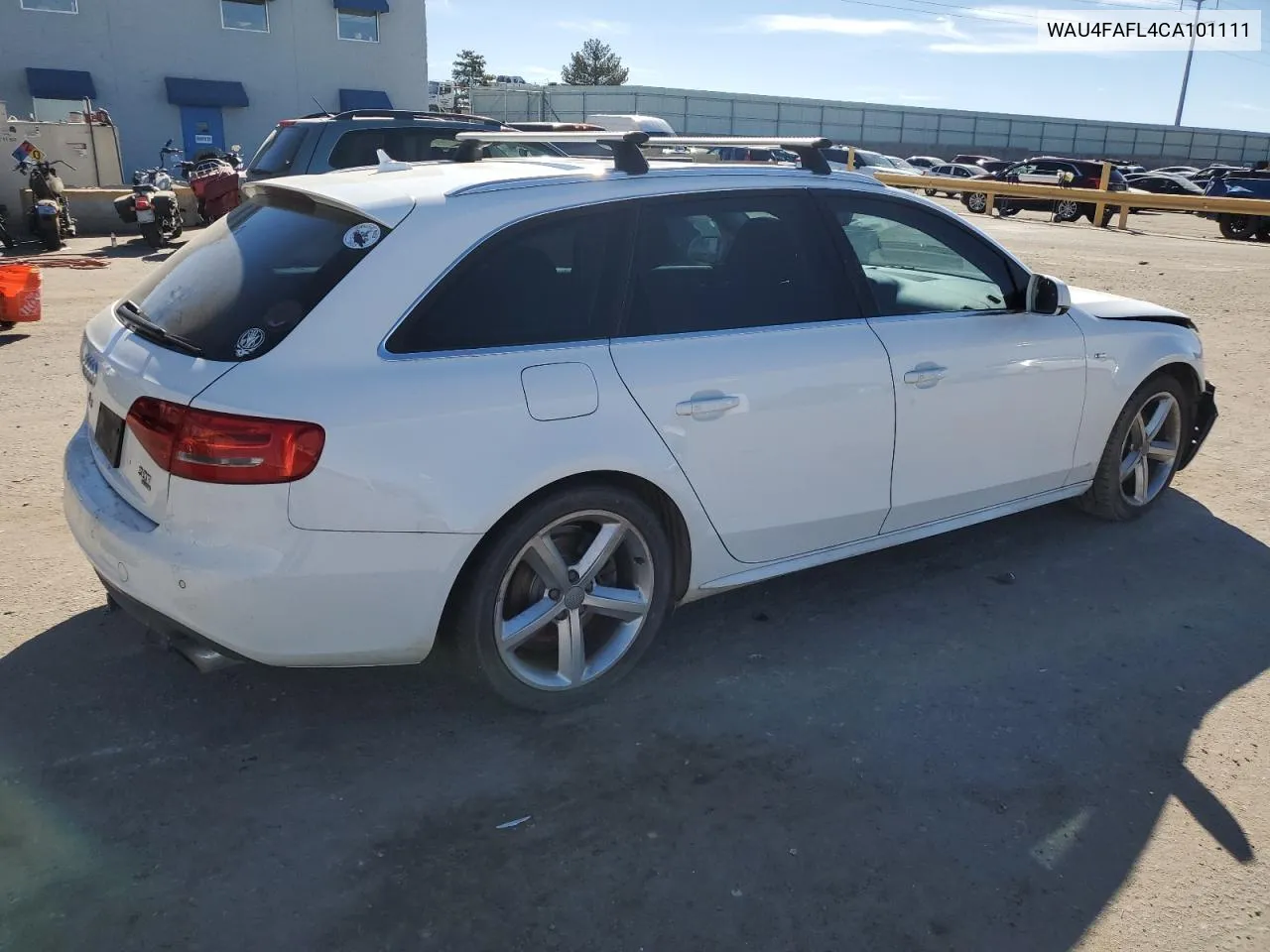 2012 Audi A4 Prestige VIN: WAU4FAFL4CA101111 Lot: 43123254