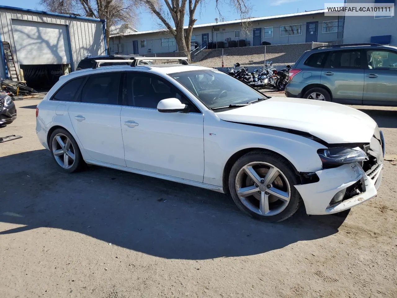 2012 Audi A4 Prestige VIN: WAU4FAFL4CA101111 Lot: 43123254