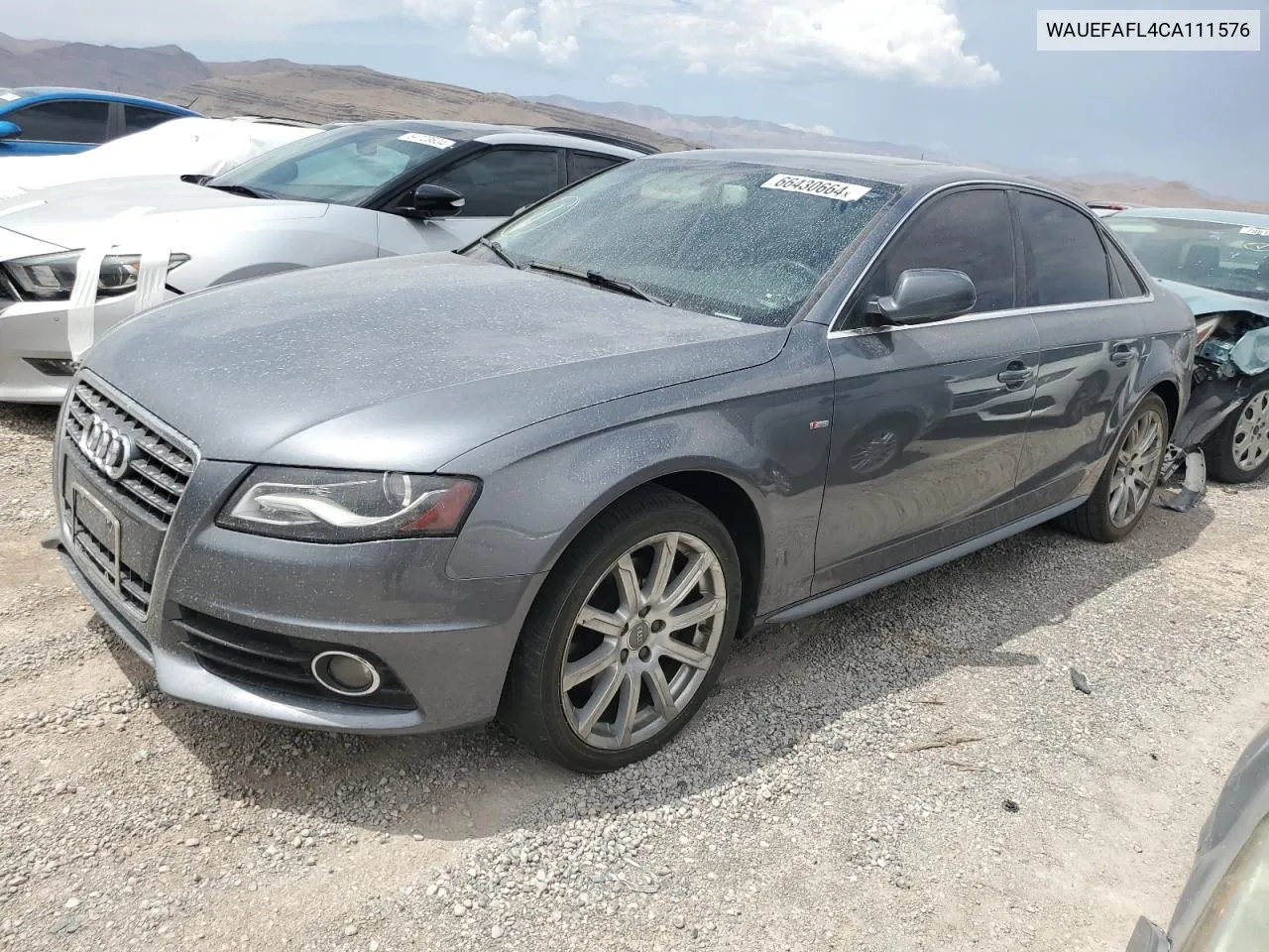 2012 Audi A4 Premium Plus VIN: WAUEFAFL4CA111576 Lot: 66430664