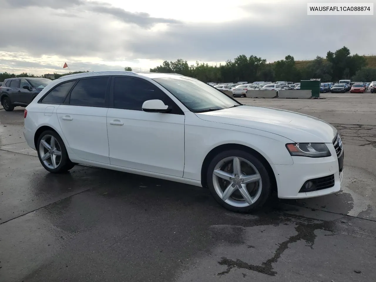 2012 Audi A4 Premium VIN: WAUSFAFL1CA088874 Lot: 67190864