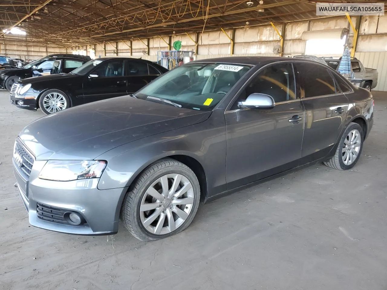 2012 Audi A4 Premium VIN: WAUAFAFL5CA105655 Lot: 67955514