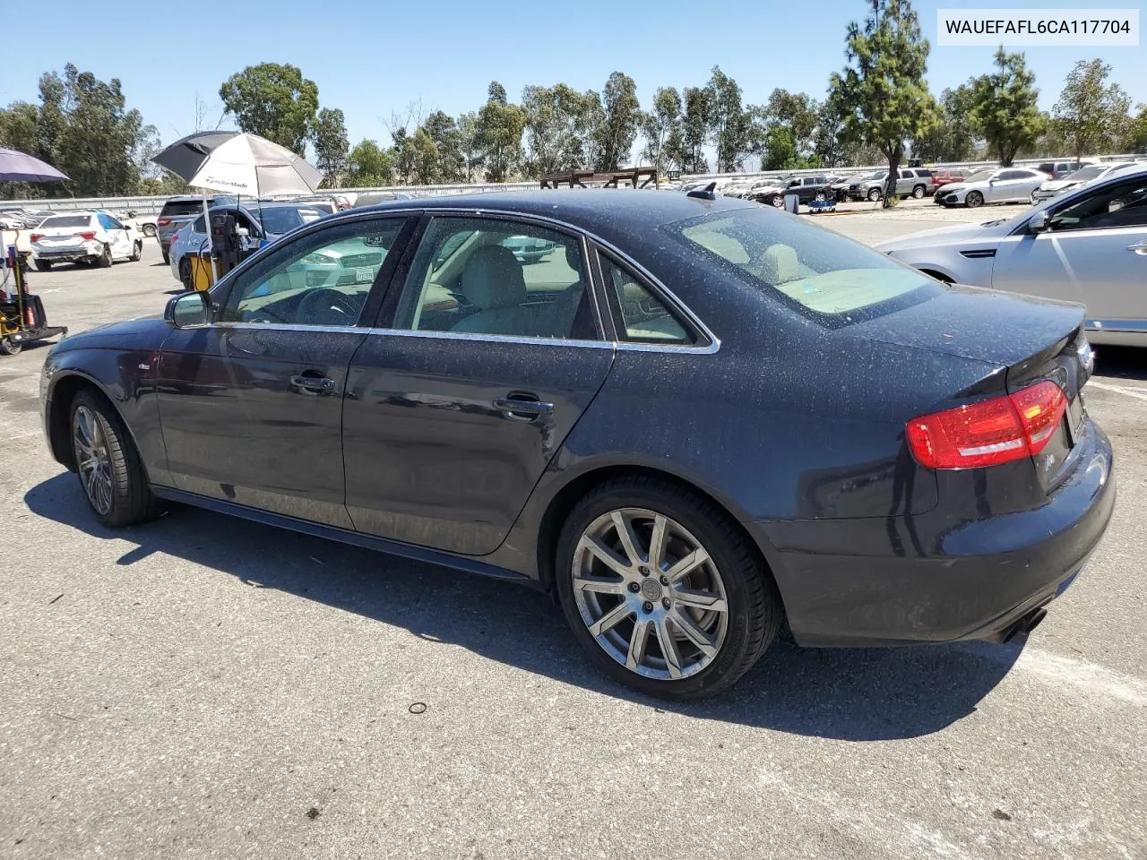 2012 Audi A4 Premium Plus VIN: WAUEFAFL6CA117704 Lot: 68138614