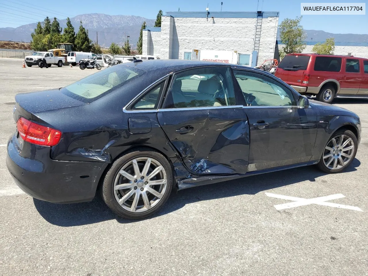 2012 Audi A4 Premium Plus VIN: WAUEFAFL6CA117704 Lot: 68138614