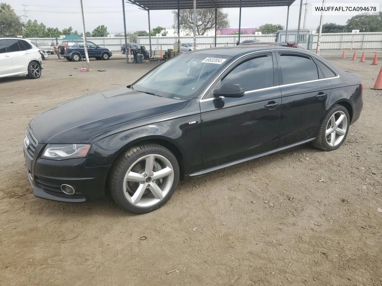 2012 Audi A4 Premium Plus VIN: WAUFFAFL7CA094678 Lot: 69532854