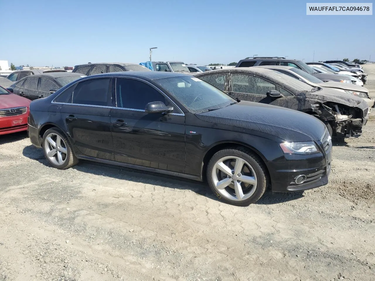 2012 Audi A4 Premium Plus VIN: WAUFFAFL7CA094678 Lot: 69532854