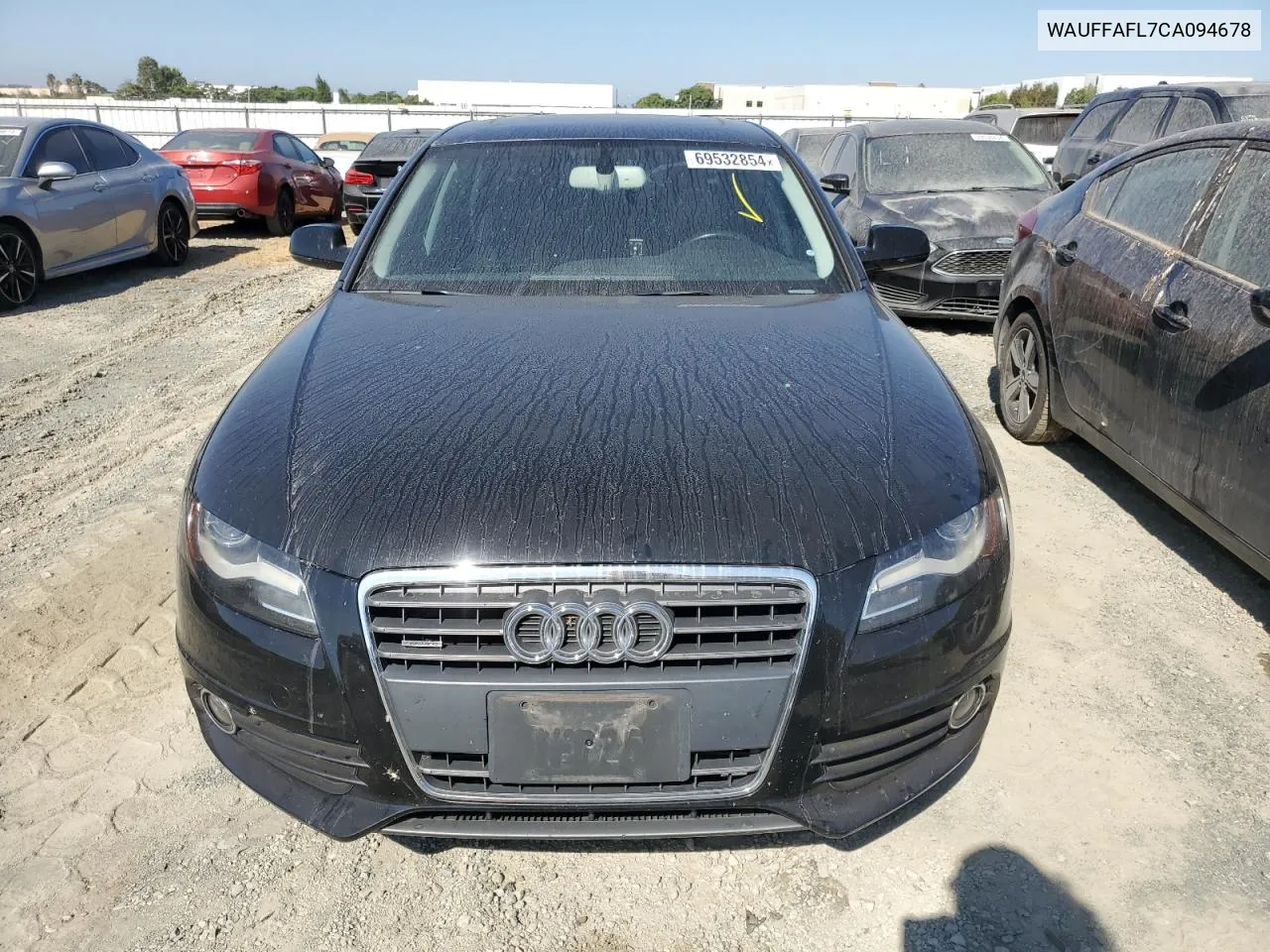 2012 Audi A4 Premium Plus VIN: WAUFFAFL7CA094678 Lot: 69532854