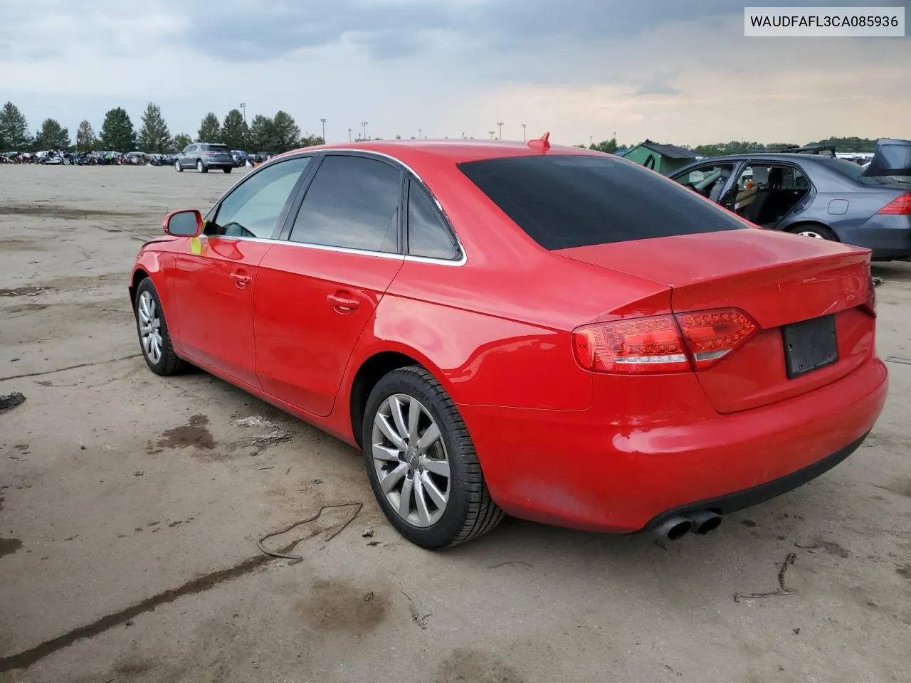 2012 Audi A4 Premium VIN: WAUDFAFL3CA085936 Lot: 69756924