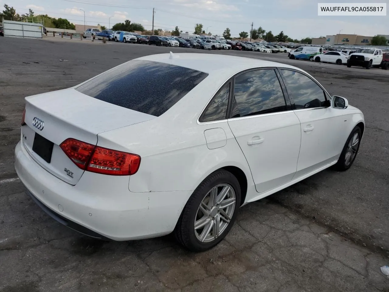 2012 Audi A4 Premium Plus VIN: WAUFFAFL9CA055817 Lot: 70717484