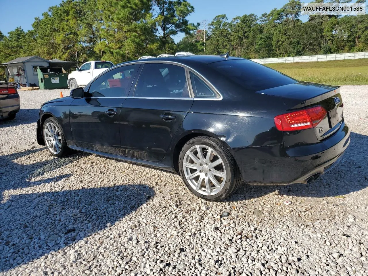 2012 Audi A4 Premium Plus VIN: WAUFFAFL3CN001535 Lot: 72176154