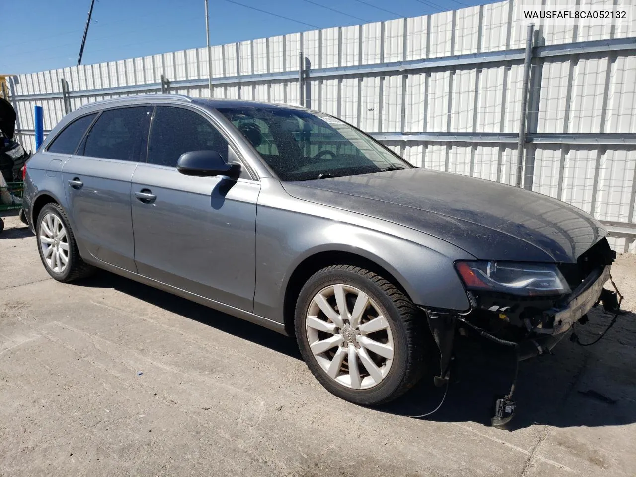 2012 Audi A4 Premium VIN: WAUSFAFL8CA052132 Lot: 72180004