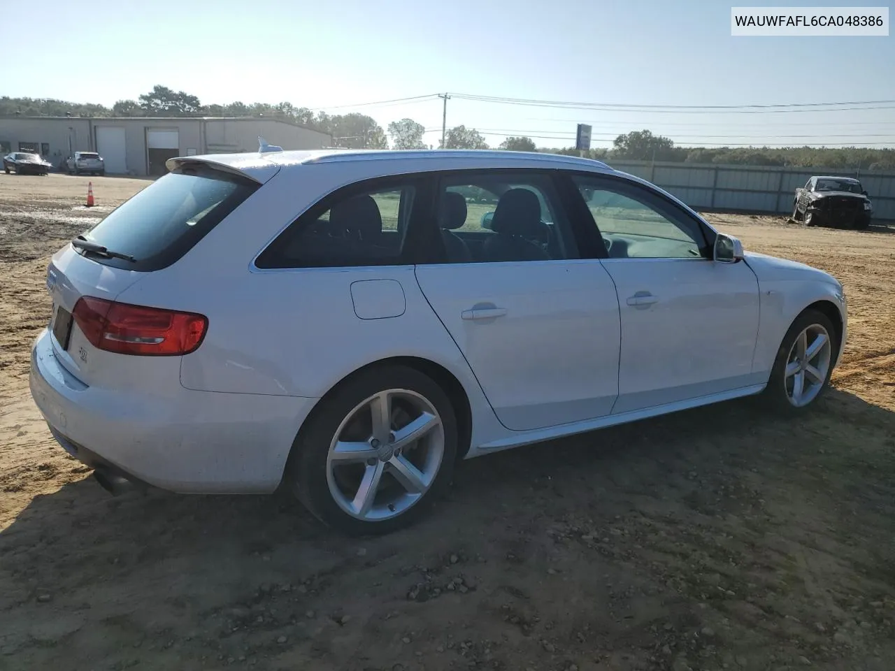 WAUWFAFL6CA048386 2012 Audi A4 Premium Plus