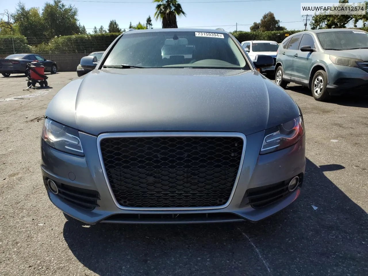 2012 Audi A4 Premium Plus VIN: WAUWFAFLXCA112574 Lot: 73159394