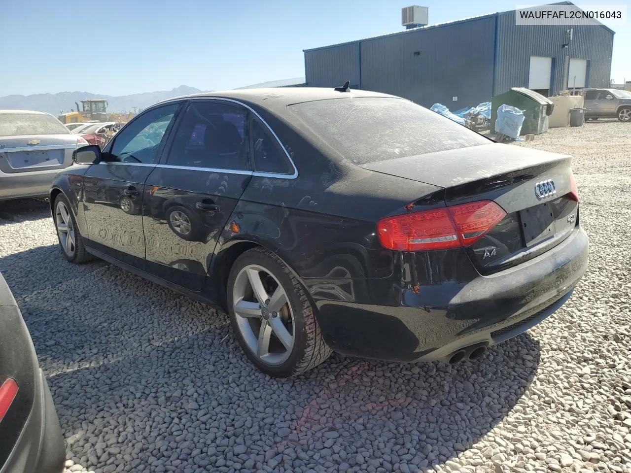 2012 Audi A4 Premium Plus VIN: WAUFFAFL2CN016043 Lot: 73966594