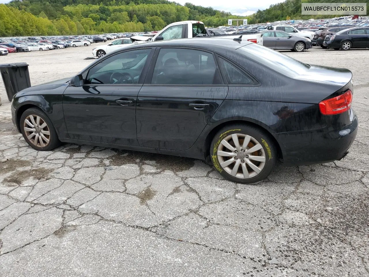 2012 Audi A4 Premium VIN: WAUBFCFL1CN015573 Lot: 74031454