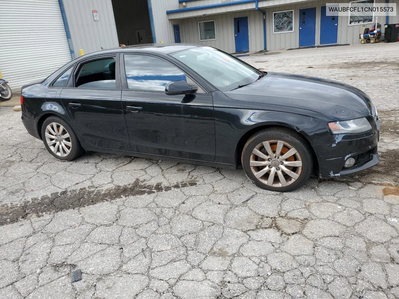 2012 Audi A4 Premium VIN: WAUBFCFL1CN015573 Lot: 74031454