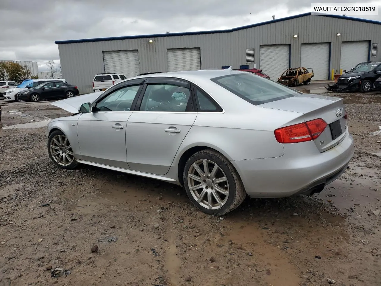 2012 Audi A4 Premium Plus VIN: WAUFFAFL2CN018519 Lot: 75186784