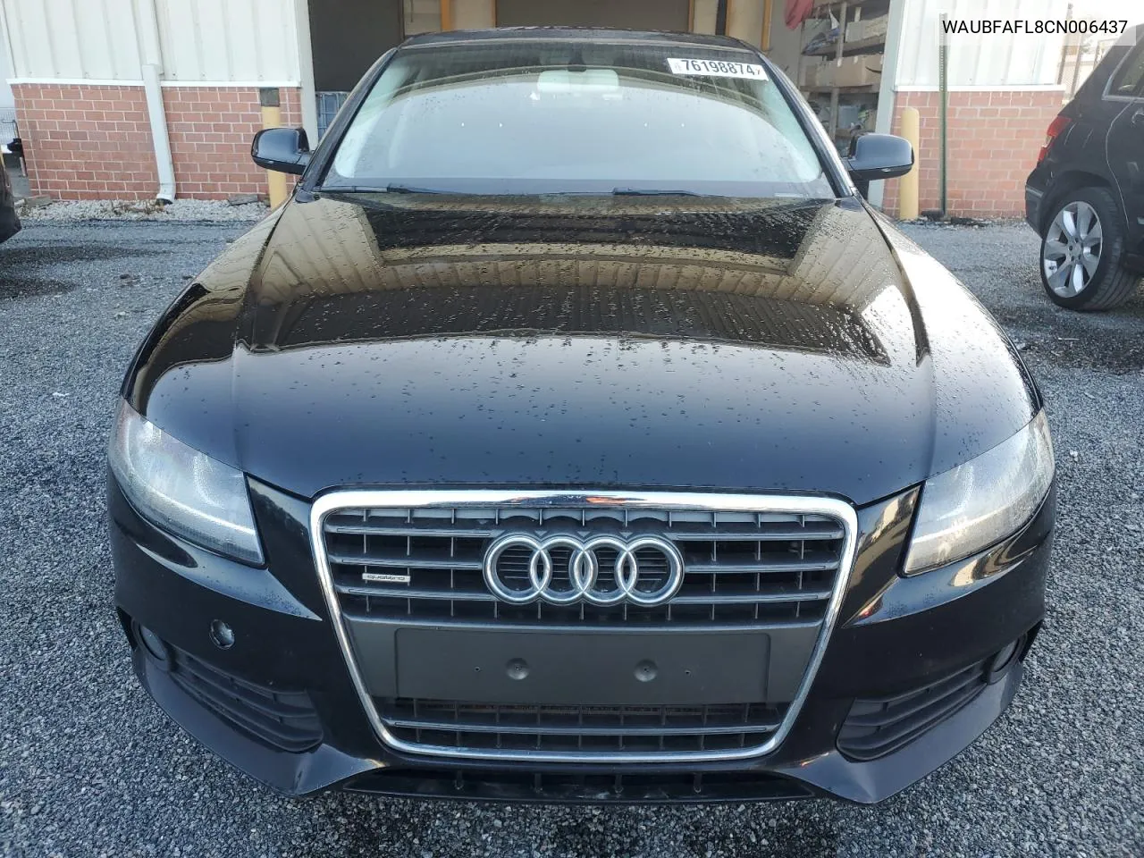 2012 Audi A4 Premium VIN: WAUBFAFL8CN006437 Lot: 76198874