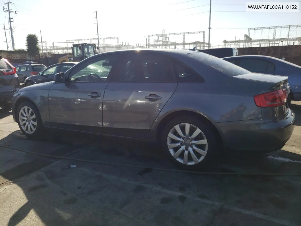 2012 Audi A4 Premium VIN: WAUAFAFL0CA118152 Lot: 76379414