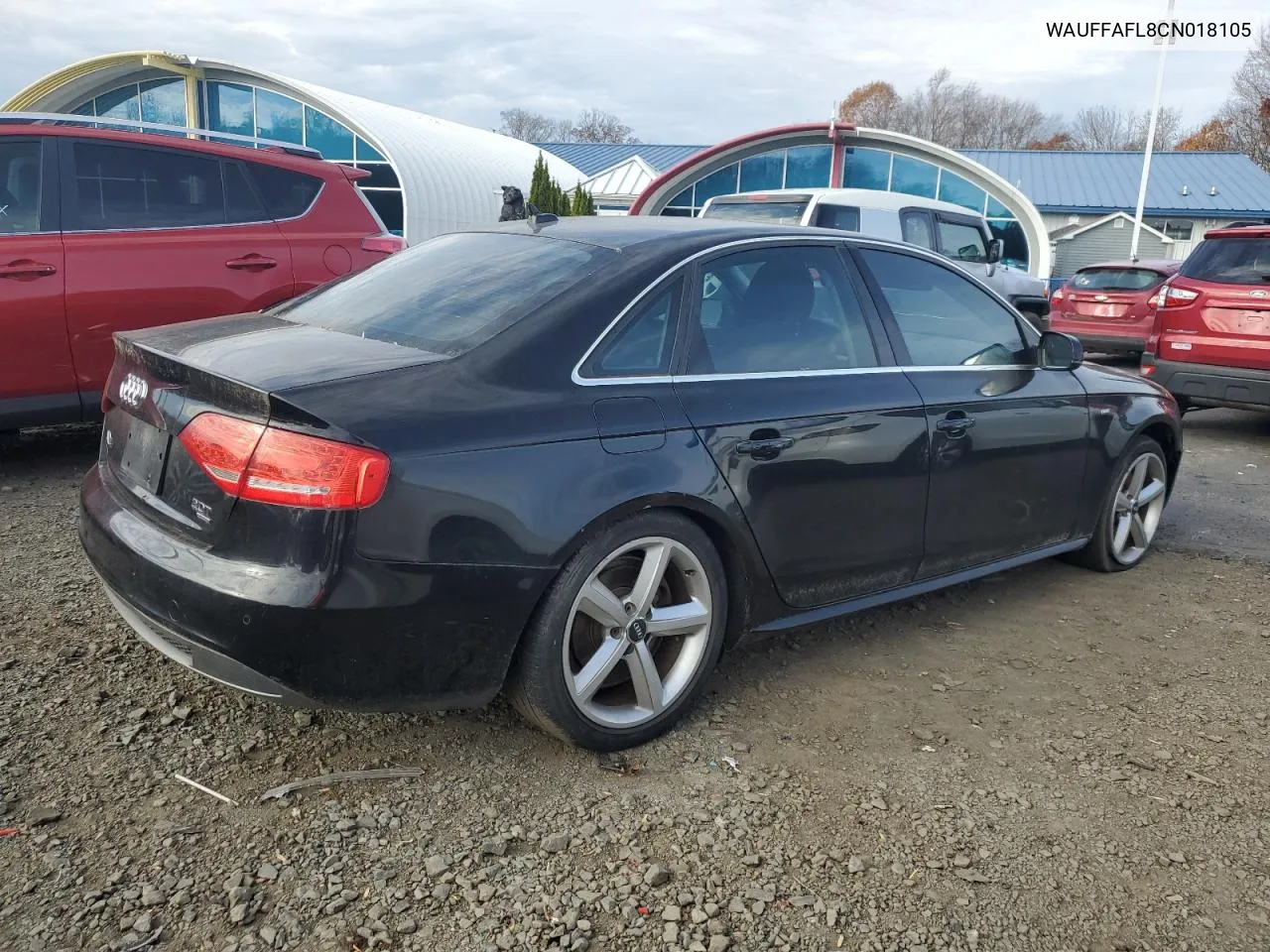 2012 Audi A4 Premium Plus VIN: WAUFFAFL8CN018105 Lot: 78875084