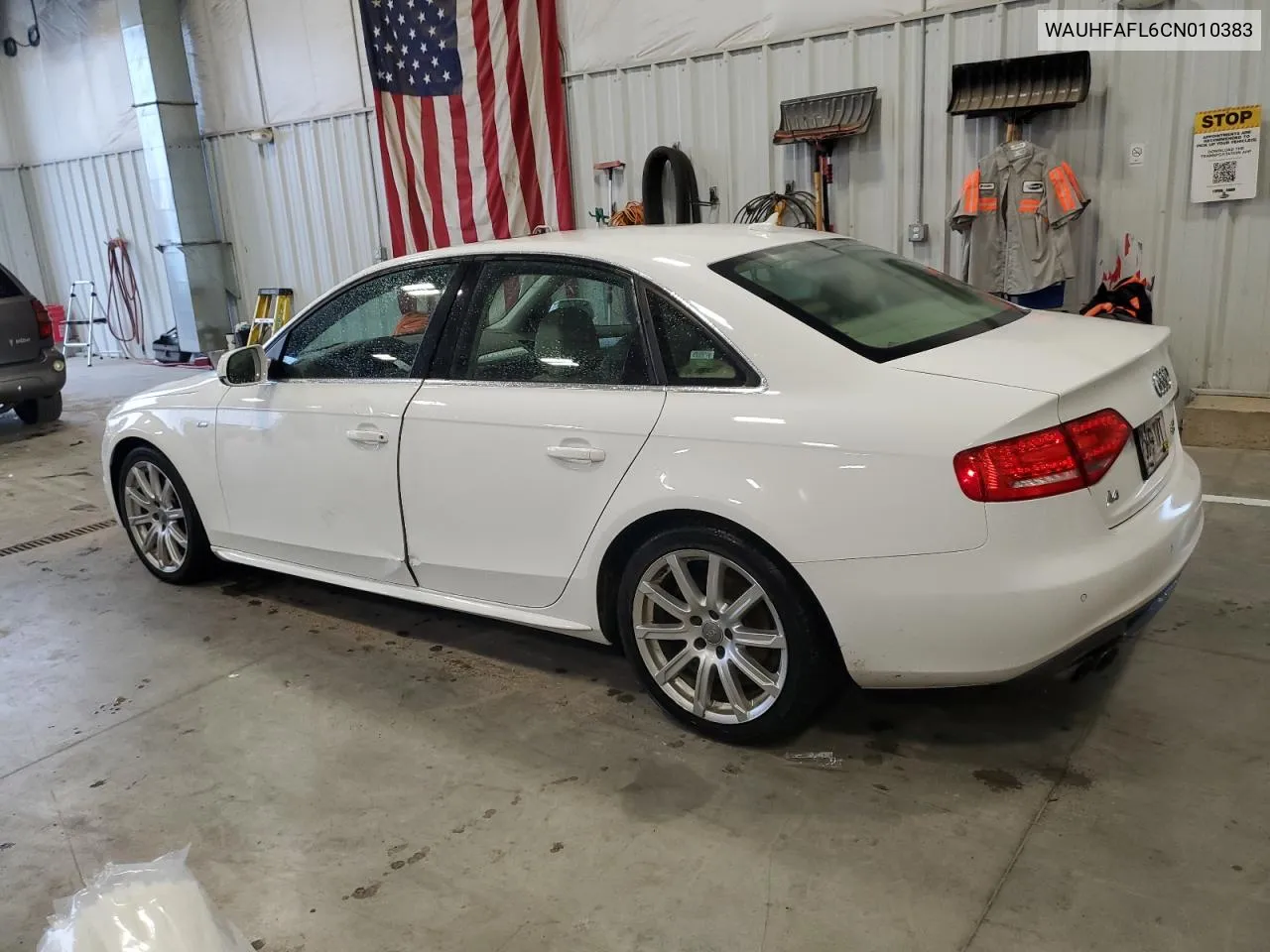 2012 Audi A4 Premium Plus VIN: WAUHFAFL6CN010383 Lot: 80561904