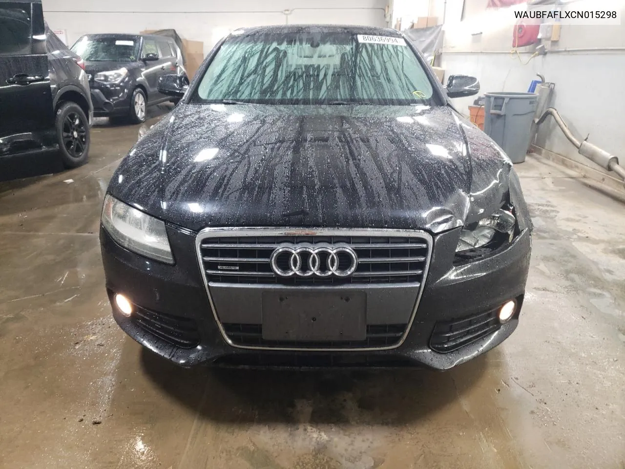 2012 Audi A4 Premium VIN: WAUBFAFLXCN015298 Lot: 80636994