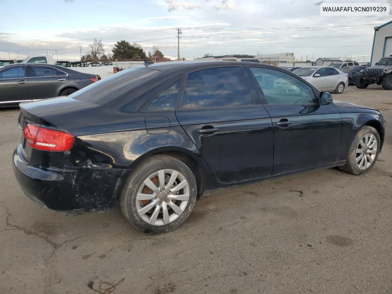 2012 Audi A4 Premium VIN: WAUAFAFL9CN019239 Lot: 81147234