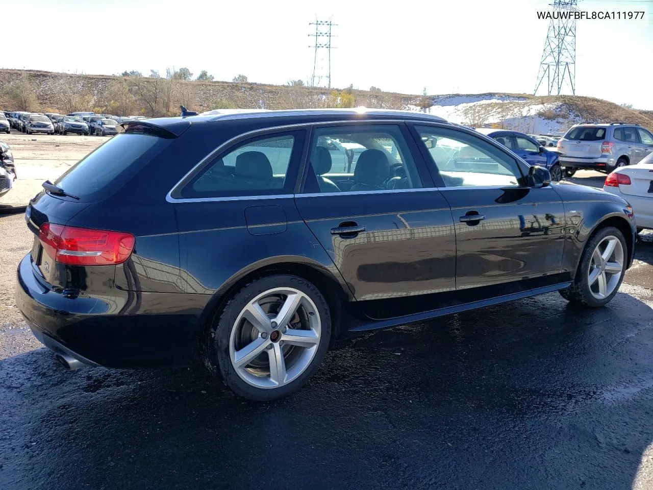 2012 Audi A4 Premium Plus VIN: WAUWFBFL8CA111977 Lot: 81366374