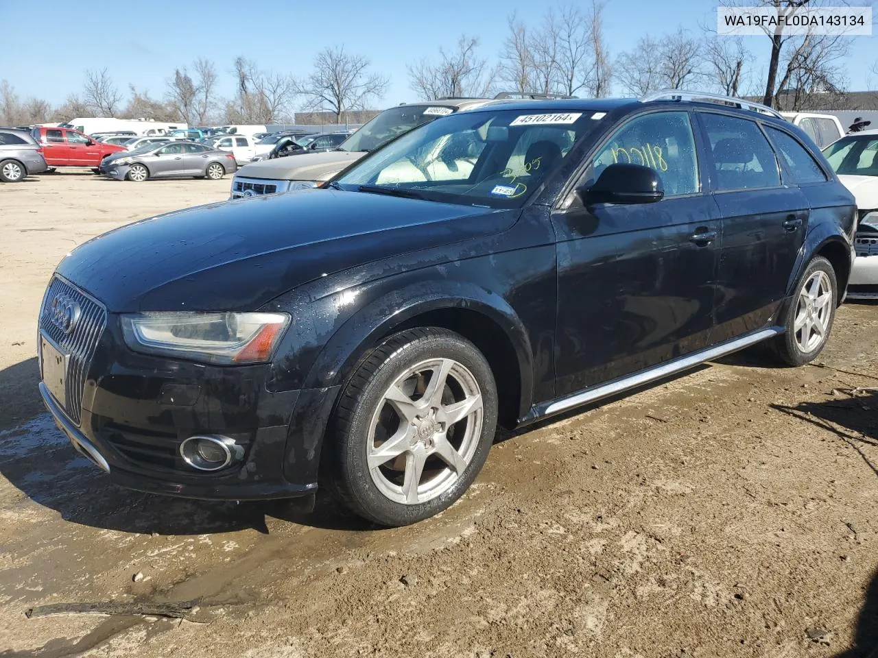 2013 Audi A4 Allroad Premium VIN: WA19FAFL0DA143134 Lot: 45102164