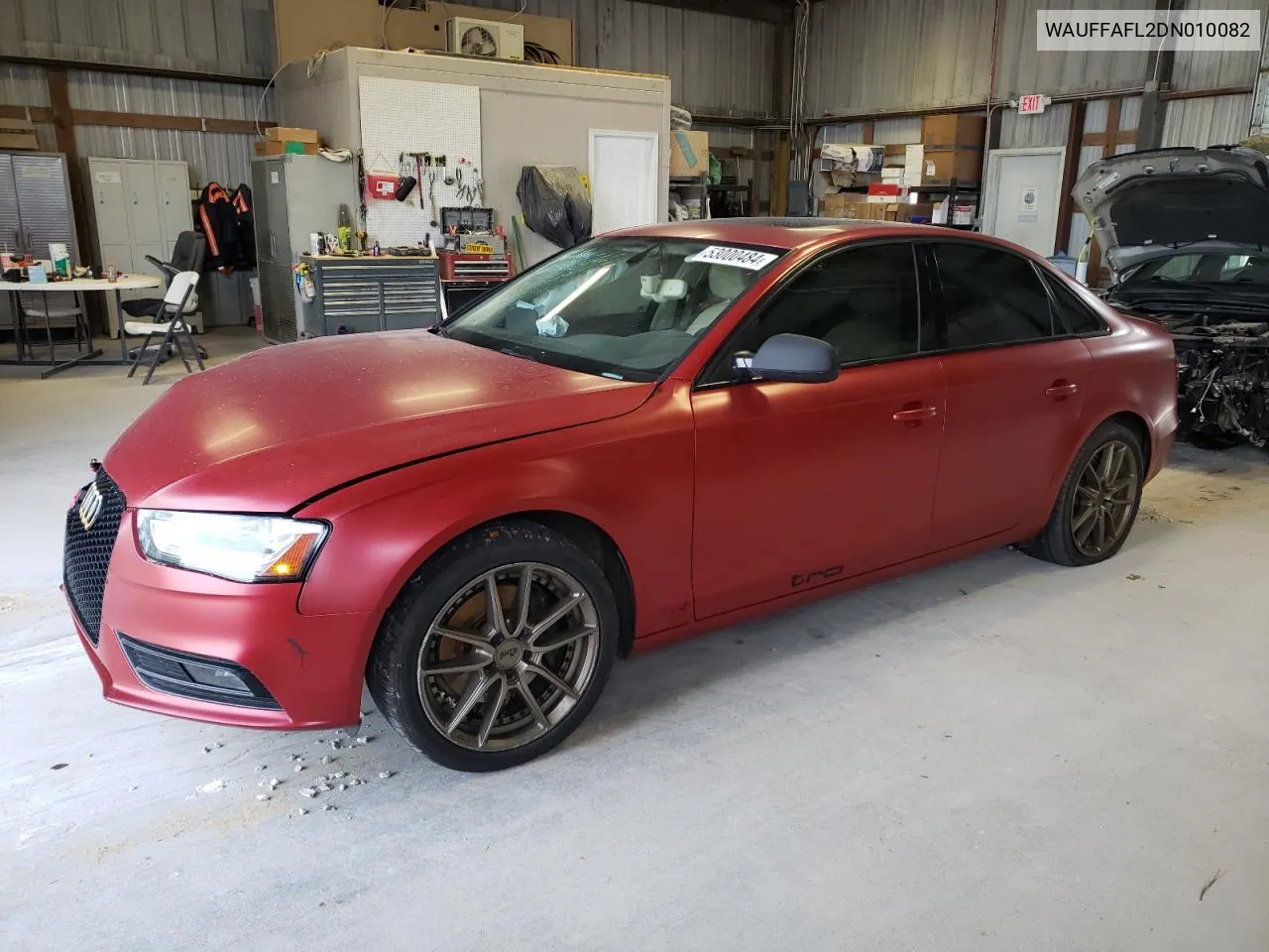 2013 Audi A4 Premium Plus VIN: WAUFFAFL2DN010082 Lot: 53000484