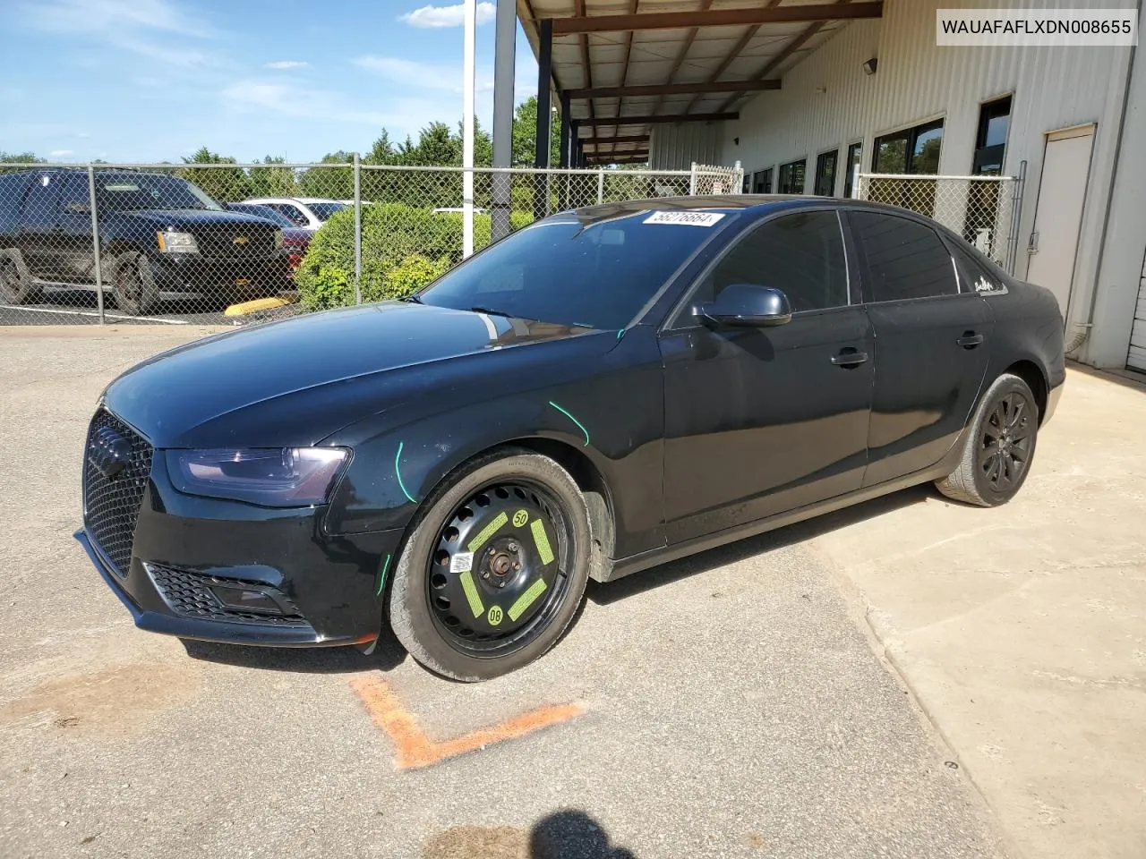 WAUAFAFLXDN008655 2013 Audi A4 Premium