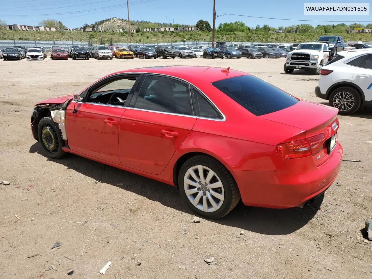 WAUAFAFL7DN031505 2013 Audi A4 Premium