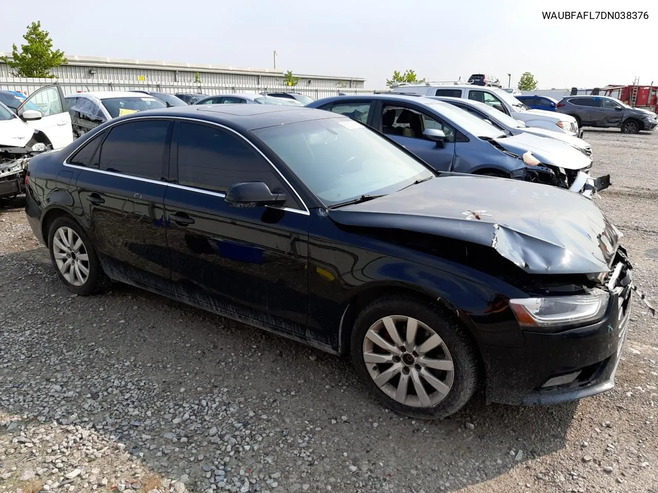 WAUBFAFL7DN038376 2013 Audi A4 Premium