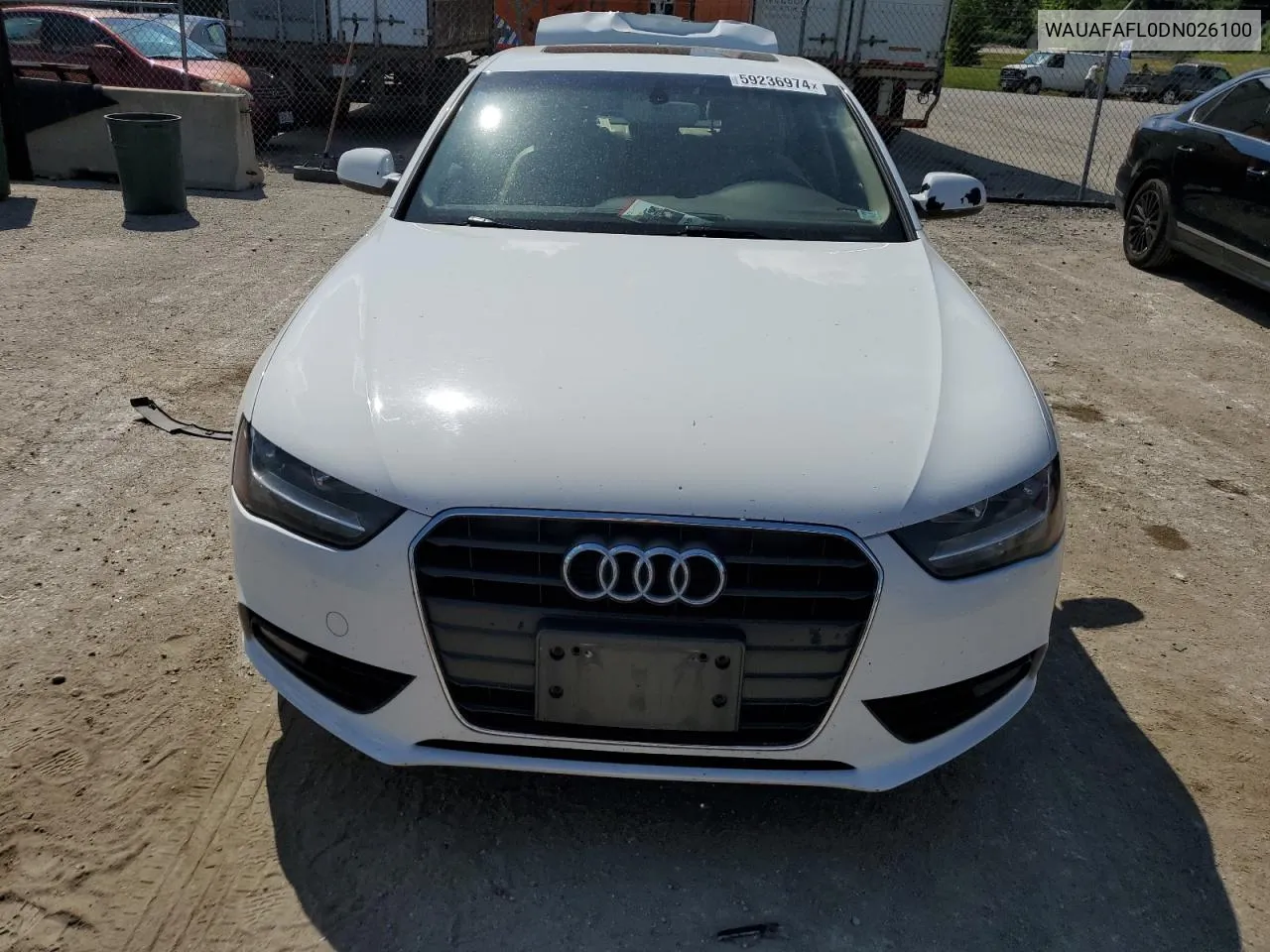 WAUAFAFL0DN026100 2013 Audi A4 Premium