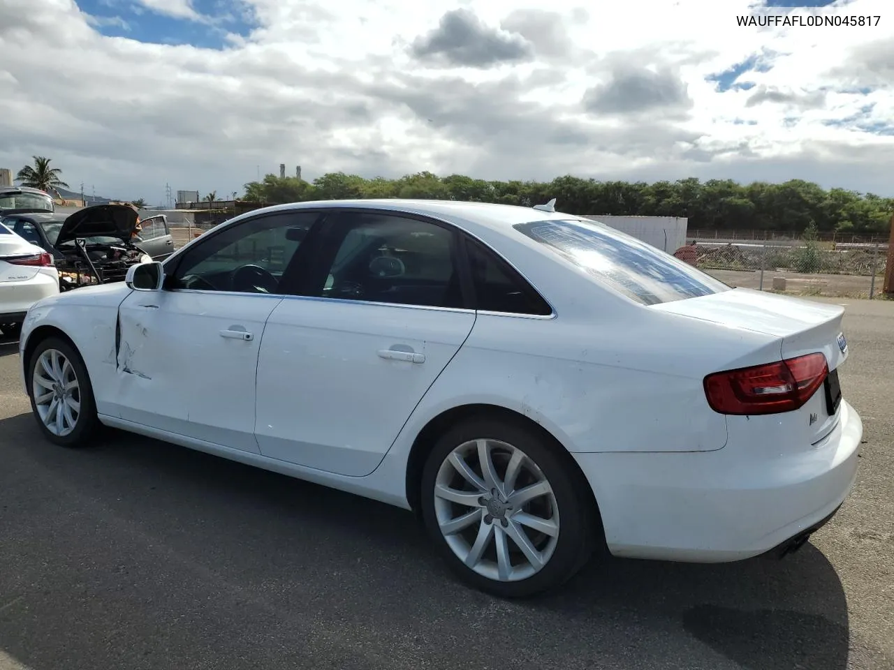 2013 Audi A4 Premium Plus VIN: WAUFFAFL0DN045817 Lot: 60972834