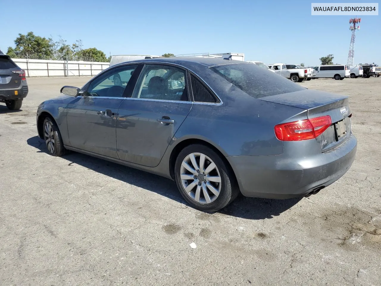 2013 Audi A4 Premium VIN: WAUAFAFL8DN023834 Lot: 60979164