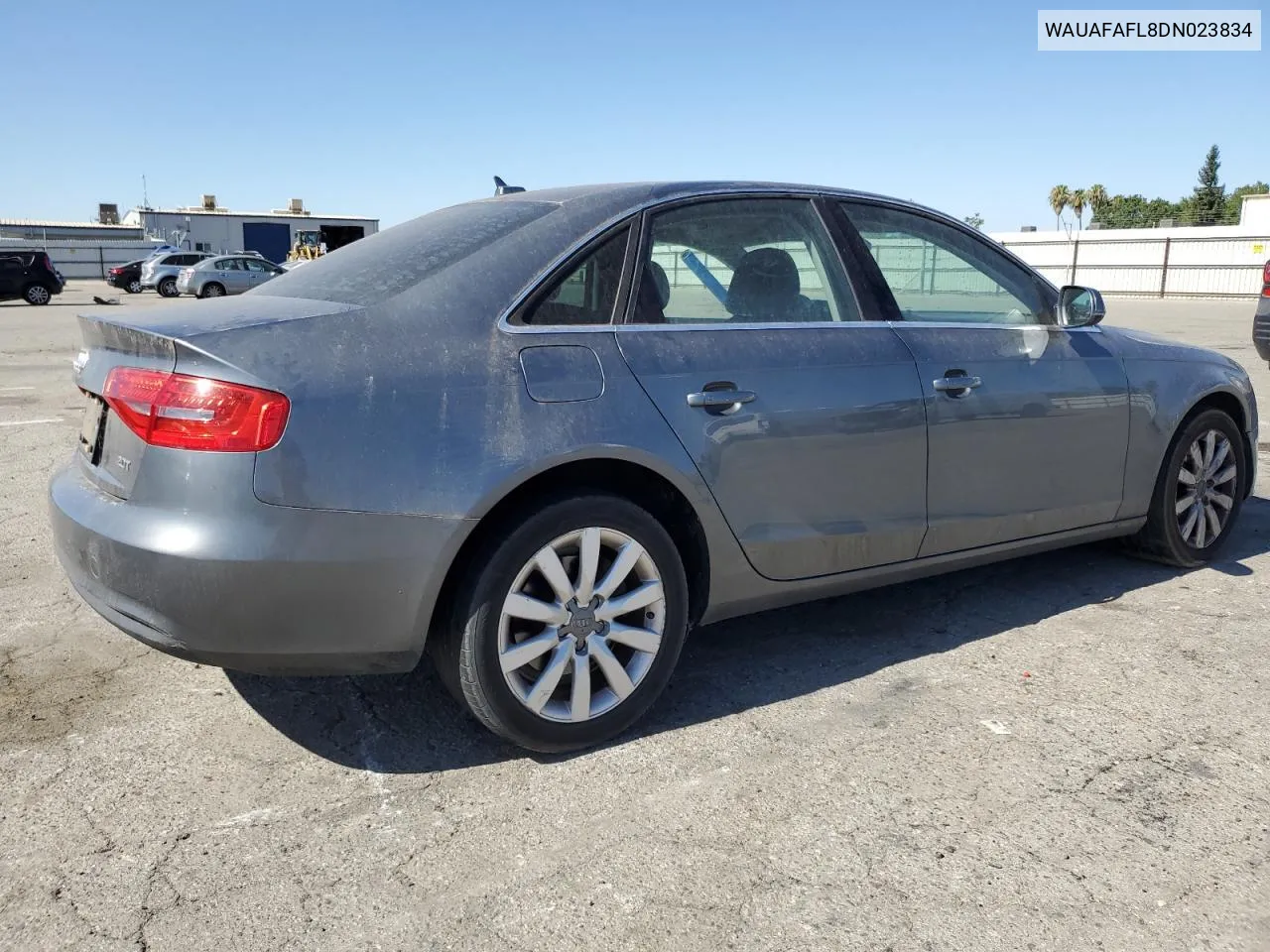 2013 Audi A4 Premium VIN: WAUAFAFL8DN023834 Lot: 60979164