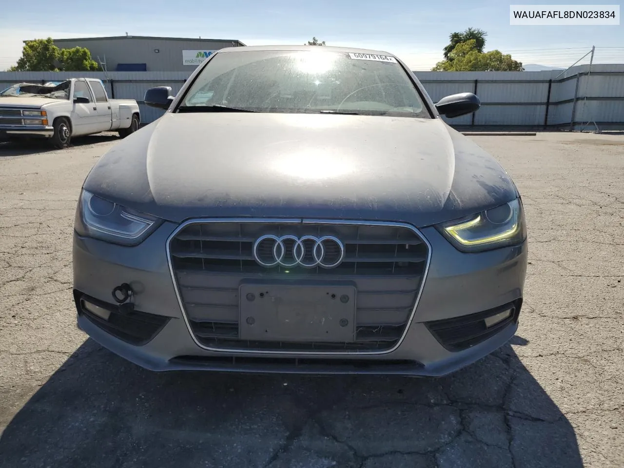 2013 Audi A4 Premium VIN: WAUAFAFL8DN023834 Lot: 60979164