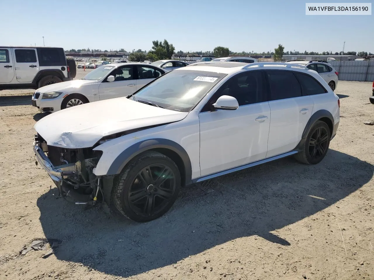 2013 Audi A4 Allroad Prestige VIN: WA1VFBFL3DA156190 Lot: 61820254