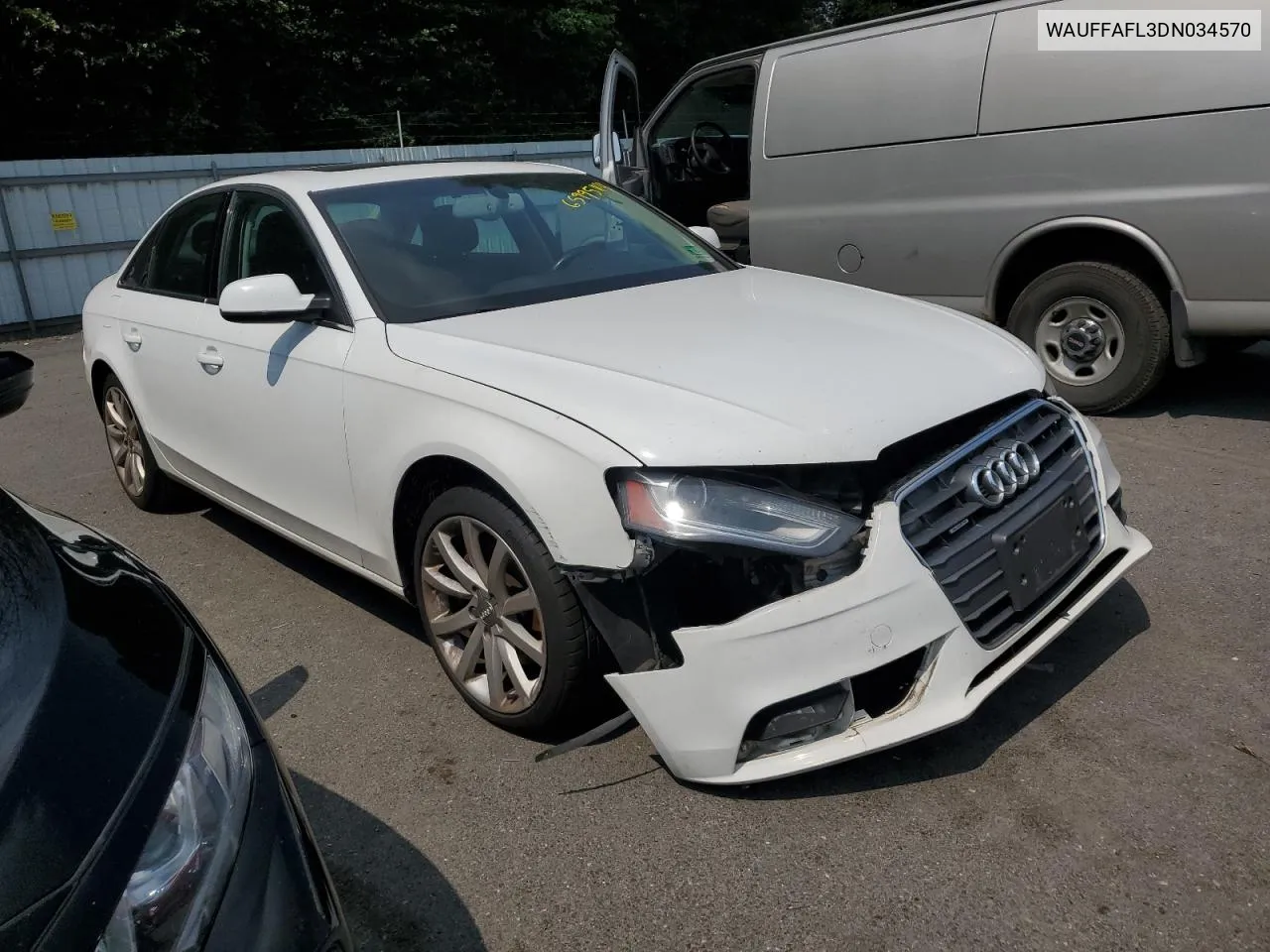 2013 Audi A4 Premium Plus VIN: WAUFFAFL3DN034570 Lot: 65995114