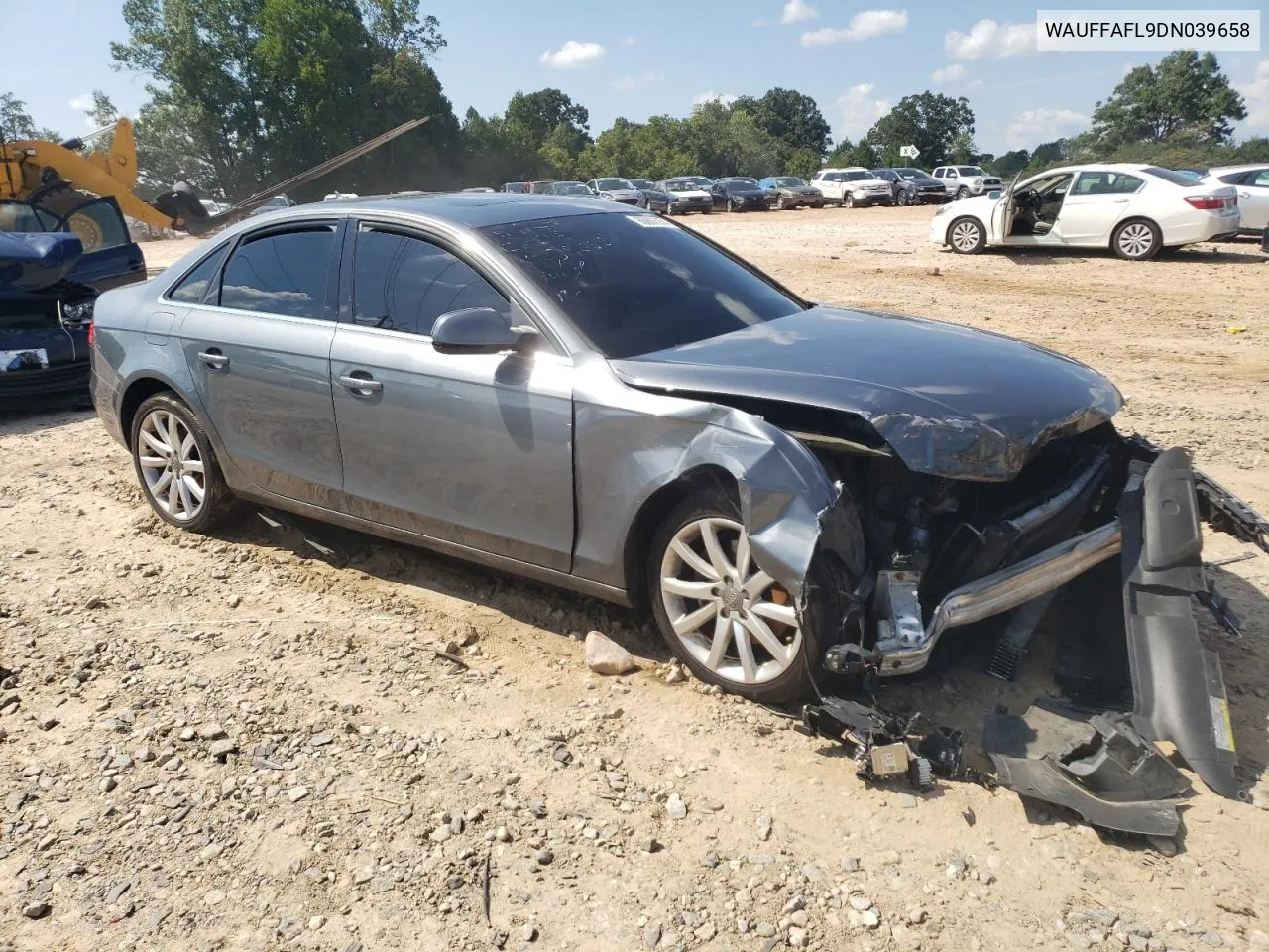 2013 Audi A4 Premium Plus VIN: WAUFFAFL9DN039658 Lot: 66862274