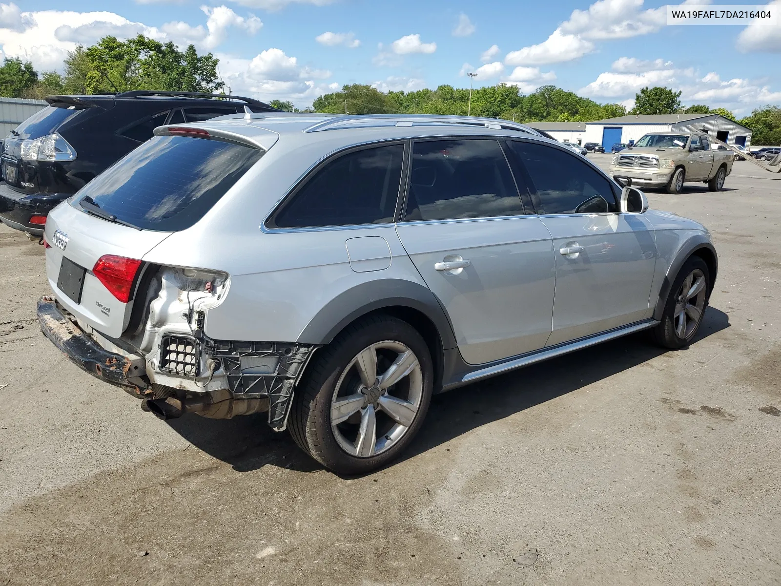 2013 Audi A4 Allroad Premium VIN: WA19FAFL7DA216404 Lot: 67141464